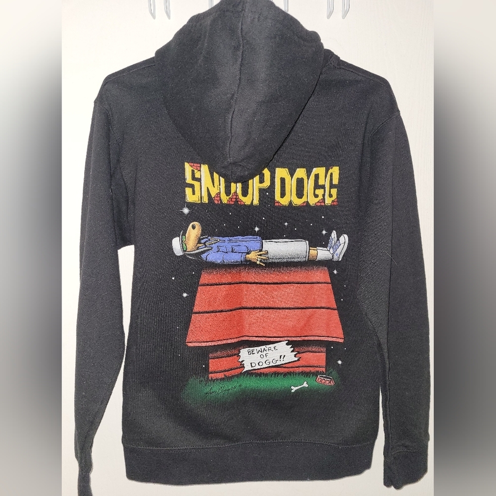 Mens Snoop Dogg BAND Hoodie - Picture 2 of 3